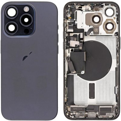 Apple iPhone 14 Pro Max - Zadní housing s předinstalovanými díly (Deep Purple) – Sleviste.cz