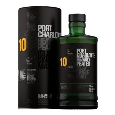 BRUICHLADDICH PORT CHARLOTE No.10 50% 0,7 l (tuba)