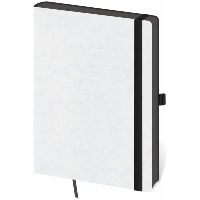 MEMORY Zápisník White tečkovaný 14,5 × 20,5 cm – Sleviste.cz