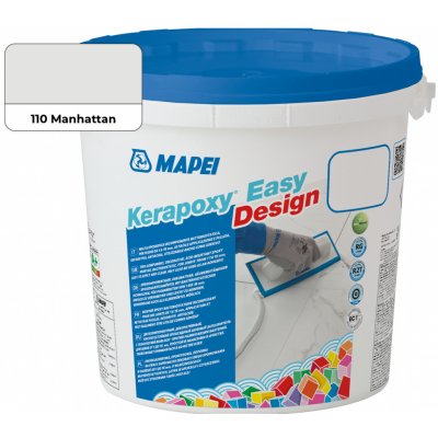 Mapei Kerapoxy Easy Design 3 kg Manhattan – Hledejceny.cz