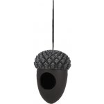 Esschert Design Krmítko závěsné Žalud 11 x 16 cm černá – Hledejceny.cz