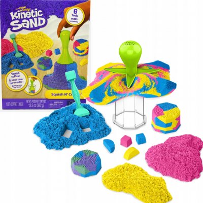 Kinetic Sand Squish N Create – Zboží Mobilmania