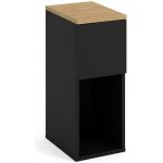 Edaxo Teny 20 x 30 x 55 cm černý – Sleviste.cz