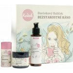 Kvitok dárkový kosmetický balíček Vánoční večer šlehaný tělový krém 60 ml + sprchový krém 100 ml + směs esenciálních olejů 10 ml – Zboží Dáma