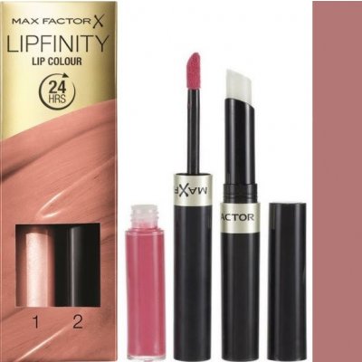 Max Factor Lipfinity rtěnka a lesk 16 glowing 2,3 ml + 1,9 g