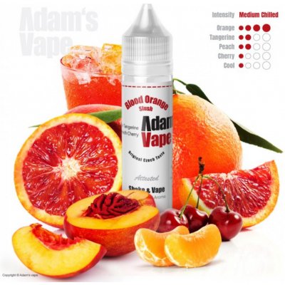 Adams vape Shake & Vape Blood Orange Slush 12 ml – Zbozi.Blesk.cz