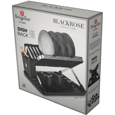 BERLINGERHAUS Odkapávač na nádobí Black Rose Collection BH-8893 – Zboží Dáma