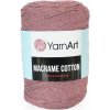 Příze YarnArt Příze Macrame Cotton 792 - tmavá starorůžová