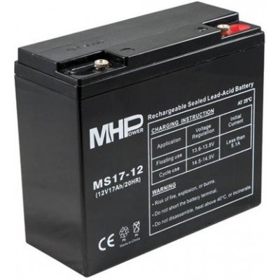 MHPower 12V/17Ah VRLA AGM MS17-12 – Zboží Mobilmania