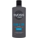 Syoss Men Clean & Cool šampon pro normální až mastné vlasy 440 ml – Zbozi.Blesk.cz