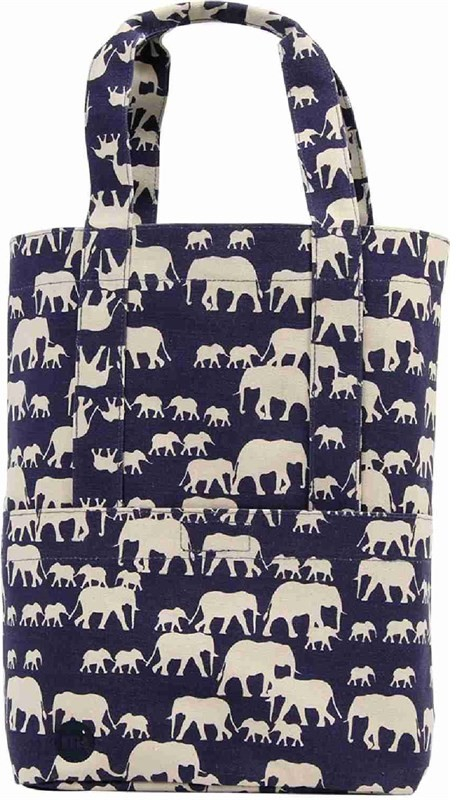 MI-PAC taška Tote Elephants Blue 001