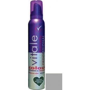 Vitale Exclusively barvící pěnové tužidlo Steel Grey ocelově šedá 200 ml