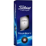 Titleist ball Tour Soft 2024 White (bílé) 3 ks – Zboží Dáma