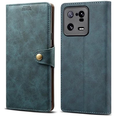 Pouzdro Lenuo Leather flipové Xiaomi 13 Pro, modré