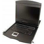 Aten CL-1016 LCD 17'' KVM Switch 16 ports, PS/2-USB, Keyboard/Touchpad, 1U Rack – Zboží Živě