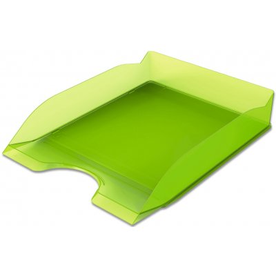 Durable Basic kancelářský odkladač transparentní zelený – Zboží Mobilmania
