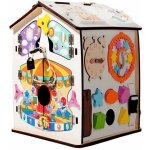 2Kids Toys Activity board Domeček bílý – Sleviste.cz