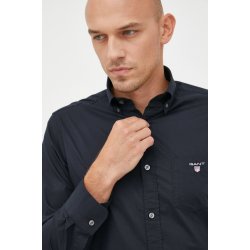 Gant pánská košile regular s límečkem button-down 3046400 černá