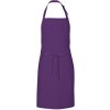 Zástěra Link Kitchen Wear Gastro zástěra X986 Purple Pantone 269 72 x 85 cm