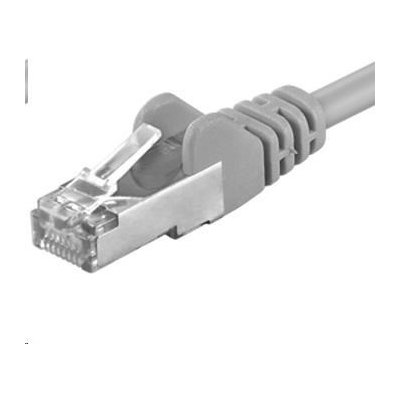 Premiumcord SP6ASFTP150 Patch CAT6a S-FTP, RJ45-RJ45, AWG 26/7, 15m, šedý – Sleviste.cz