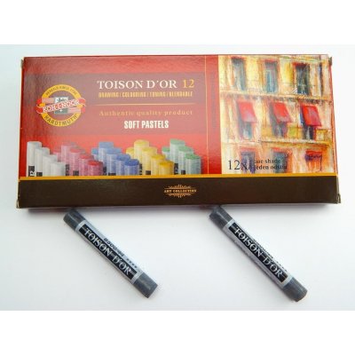 Prašná křída Koh-i-noor 8500/44 šeď myší – Hledejceny.cz