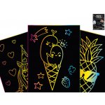 Škrabací blok 20 listů Holographic – Zboží Mobilmania