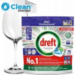 Dreft Platinum Lemon All in One gelové kapsle do myčky se svěží vůní citronu 75 ks – Hledejceny.cz