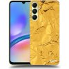 Pouzdro a kryt na mobilní telefon Samsung Picasee silikonové Samsung Galaxy A05s Gold černé