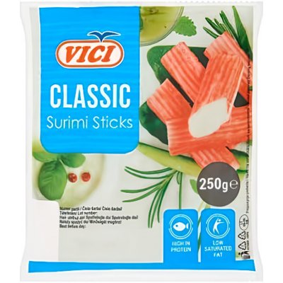 Vici Surimi tyčinky 41% 250 g – Sleviste.cz