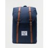 Batoh Herschel supply retreat navy tan synthetic leather 20 l