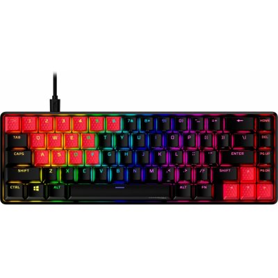 HyperX Rubber Keycaps červené (US) 519T6AA – Zboží Živě