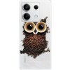 Pouzdro a kryt na mobilní telefon Xiaomi iSaprio - Owl And Coffee - Xiaomi Redmi Note 13 5G