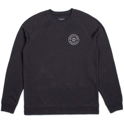 Brixton Oath Crew Fleece Black – Hledejceny.cz