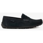 Geox new fast mokasíny pro mládež kožené – Sleviste.cz