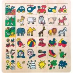 Drewmax puzzle Poznej co kam patří 2 – Zbozi.Blesk.cz