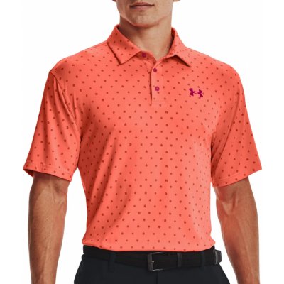 Under Armour pánské funkční tričko s krátkým rukávem Performance POLO 2 0 růžové 1342080 820 – Zboží Mobilmania