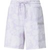 Dámské šortky Puma Summer Graphic 7 Aop Long Line Shorts dámské šortky bílá fialová