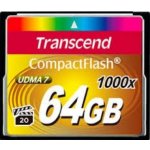 Transcend CompactFlash 64 GB TS64GCF1000 – Zboží Mobilmania