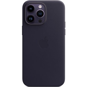 Pouzdro Apple kožené Leather Case MagSafe Apple iPhone 14, ink