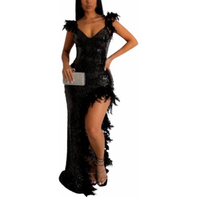 Fashion-4happy šaty Latina 30900214-2 černá – Zboží Mobilmania