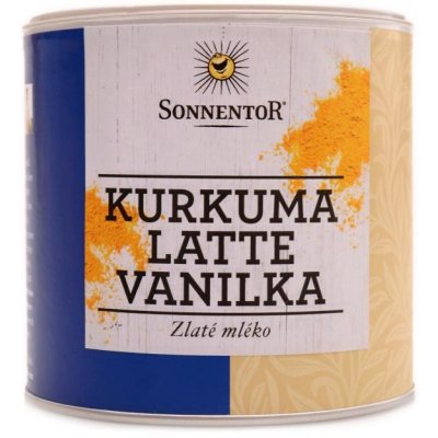 Sonnentor Kurkuma Latte vanilka bio 230 g – Zbozi.Blesk.cz