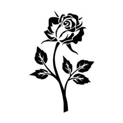 Artemiss Růže plastová šablona 027 B 14,5x14,5cm – Hledejceny.cz