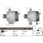 Alternátor DENSO DAN3019 | Zboží Auto
