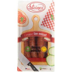 Steinex Párky štýrské 98% masa cca 0,9 kg