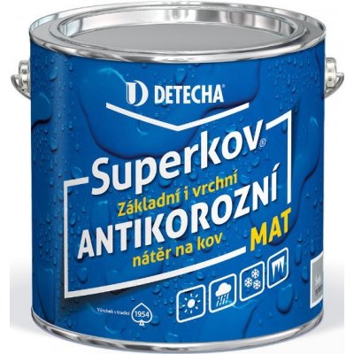 DETECHA, Superkov MAT červenohnědý 2,5kg – Sleviste.cz