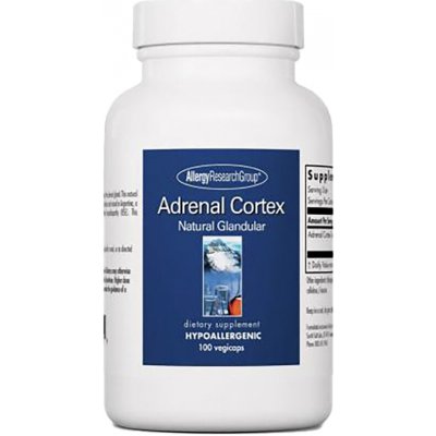 Allergy Research Group Lyofilizovaná kůra nadledvin Adrenal Cortex 100 kapslí – Hledejceny.cz