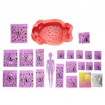 Barbie Color Reveal Pěna plná zábavy Jahodová – Zboží Dáma