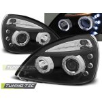Tuning-Tec Přední čirá světla Renault Clio II Facelift (2001 - 2005) - černé - Angel Eyes – Hledejceny.cz