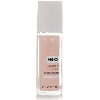 Mexx Simply Woman dezodorant sklo 75 ml