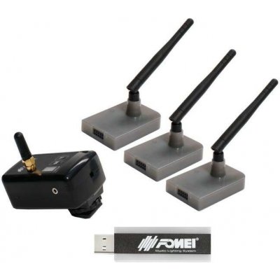 Fomei Digital Pro X - 1 transmitter/3 receivers/1 Mac – Zbozi.Blesk.cz